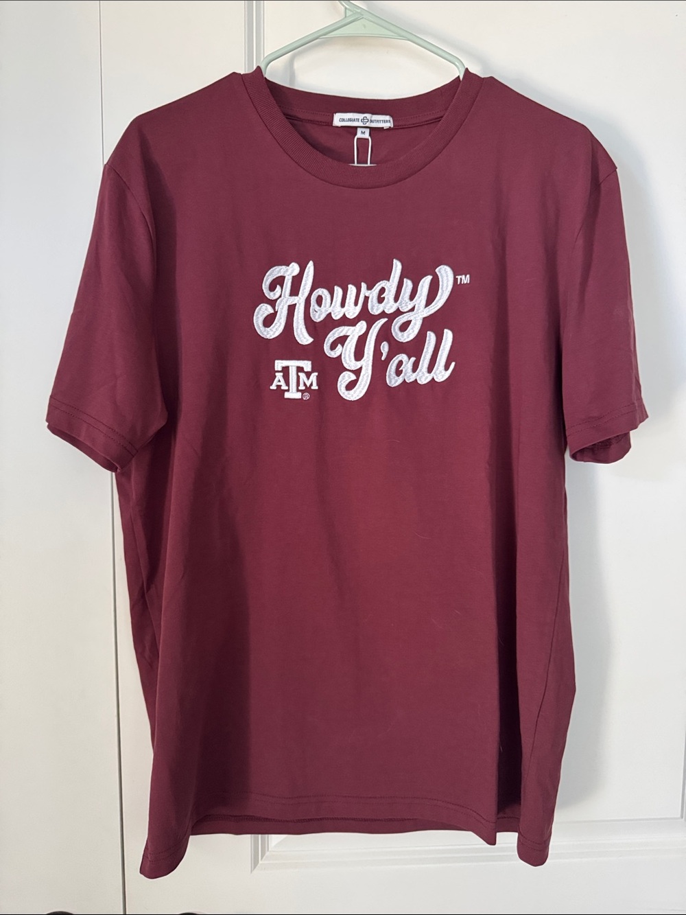 Texas A&M Aggie Maroon "Howdy Y'all" Short-Sleeve T-Shirt